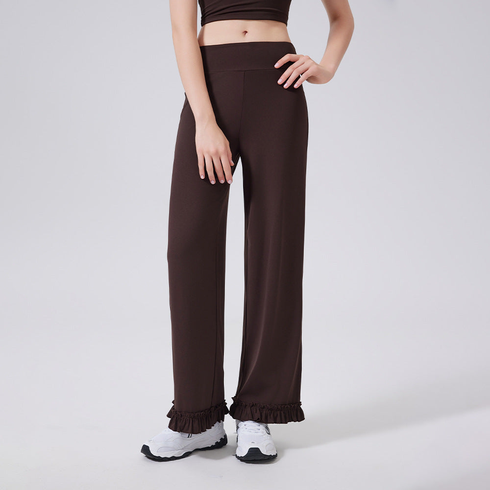 Ruched hem Trousers