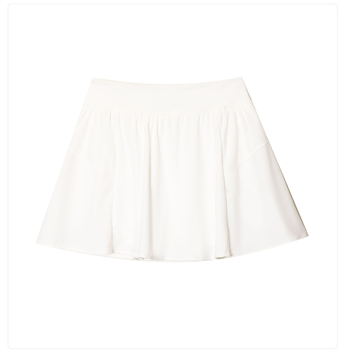 Pleated skort
