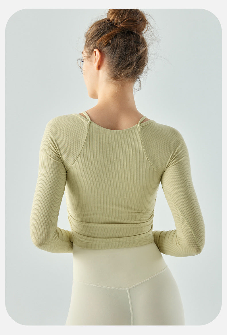 Full sleeve rib top