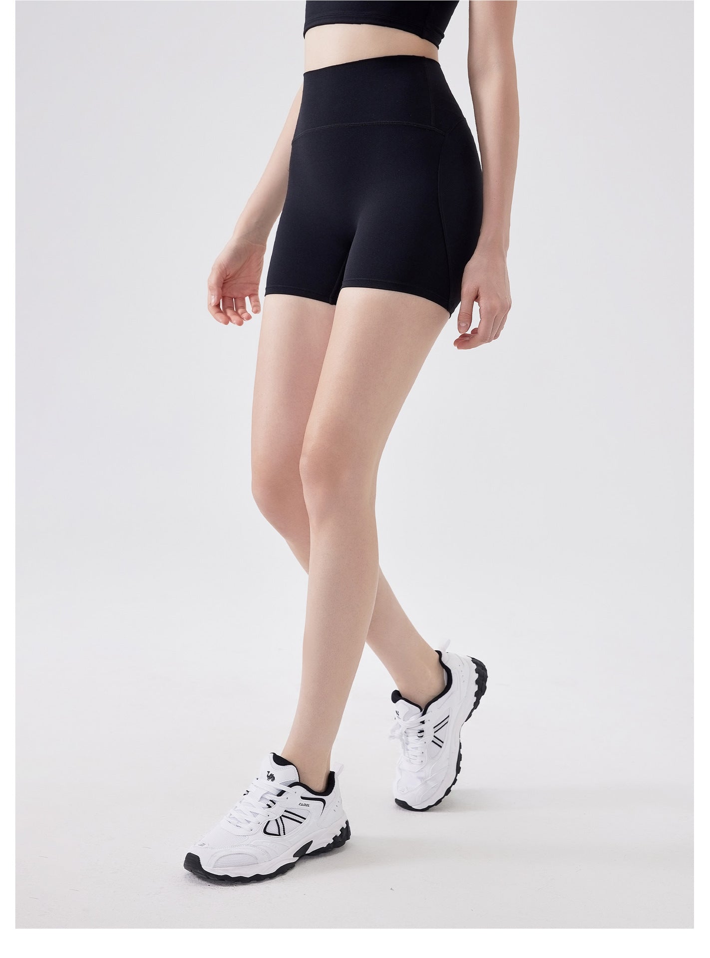 High rise hot pants