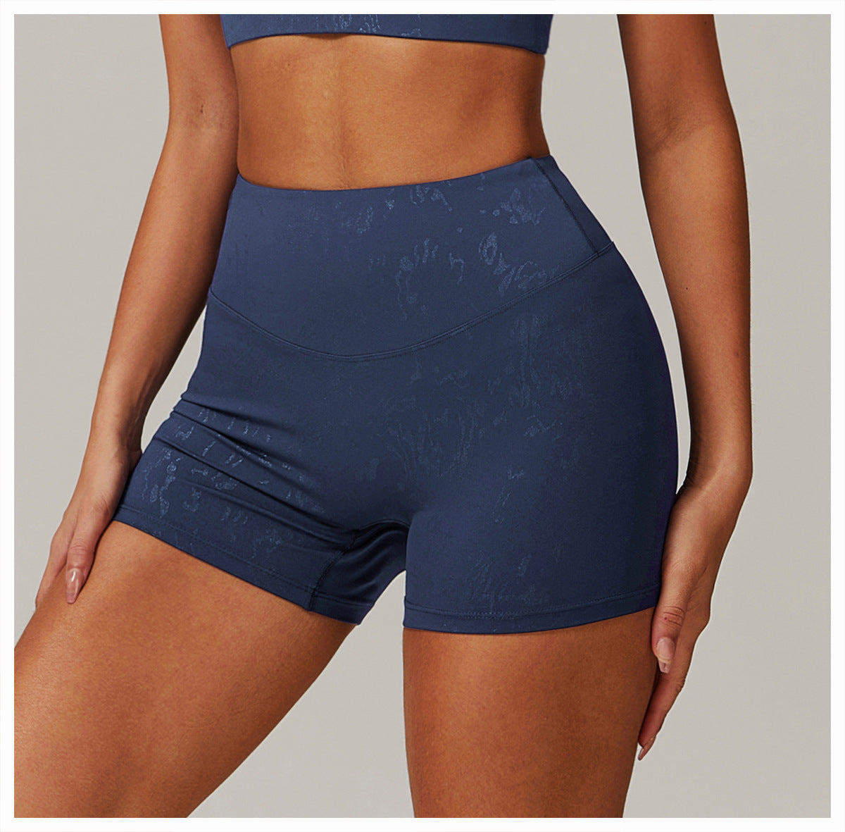 Printed sports hot pants