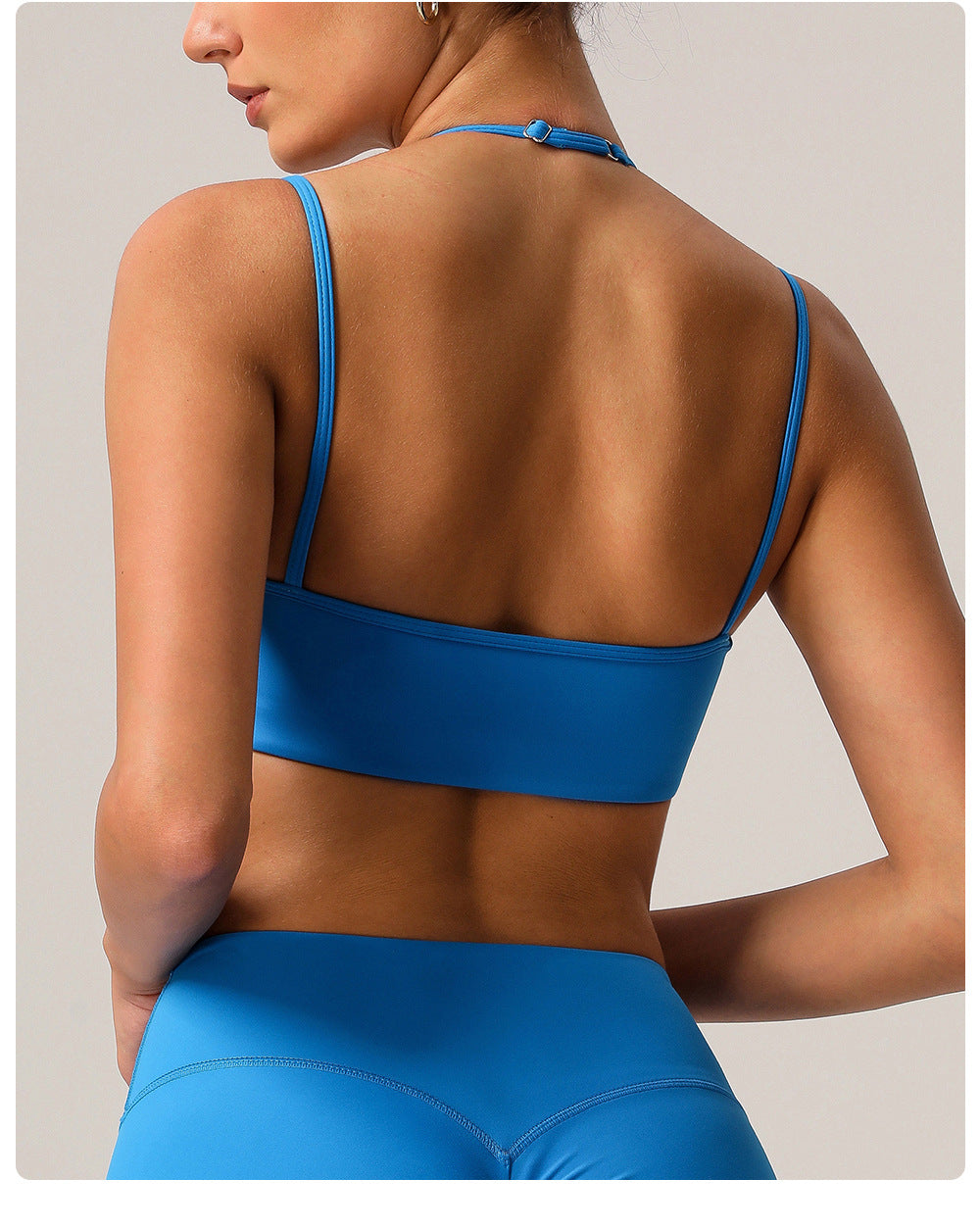 Double strap sports bra