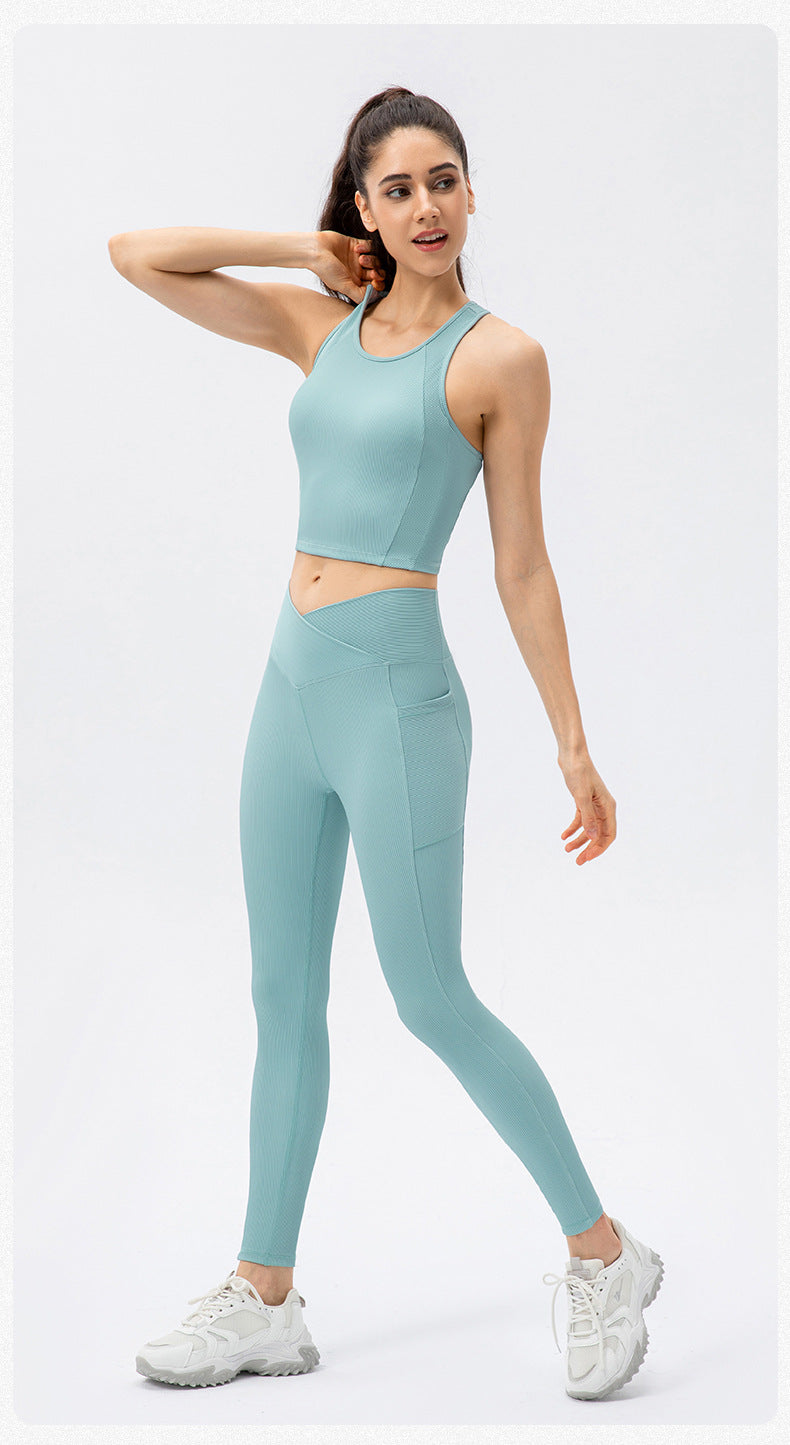 High support running vest