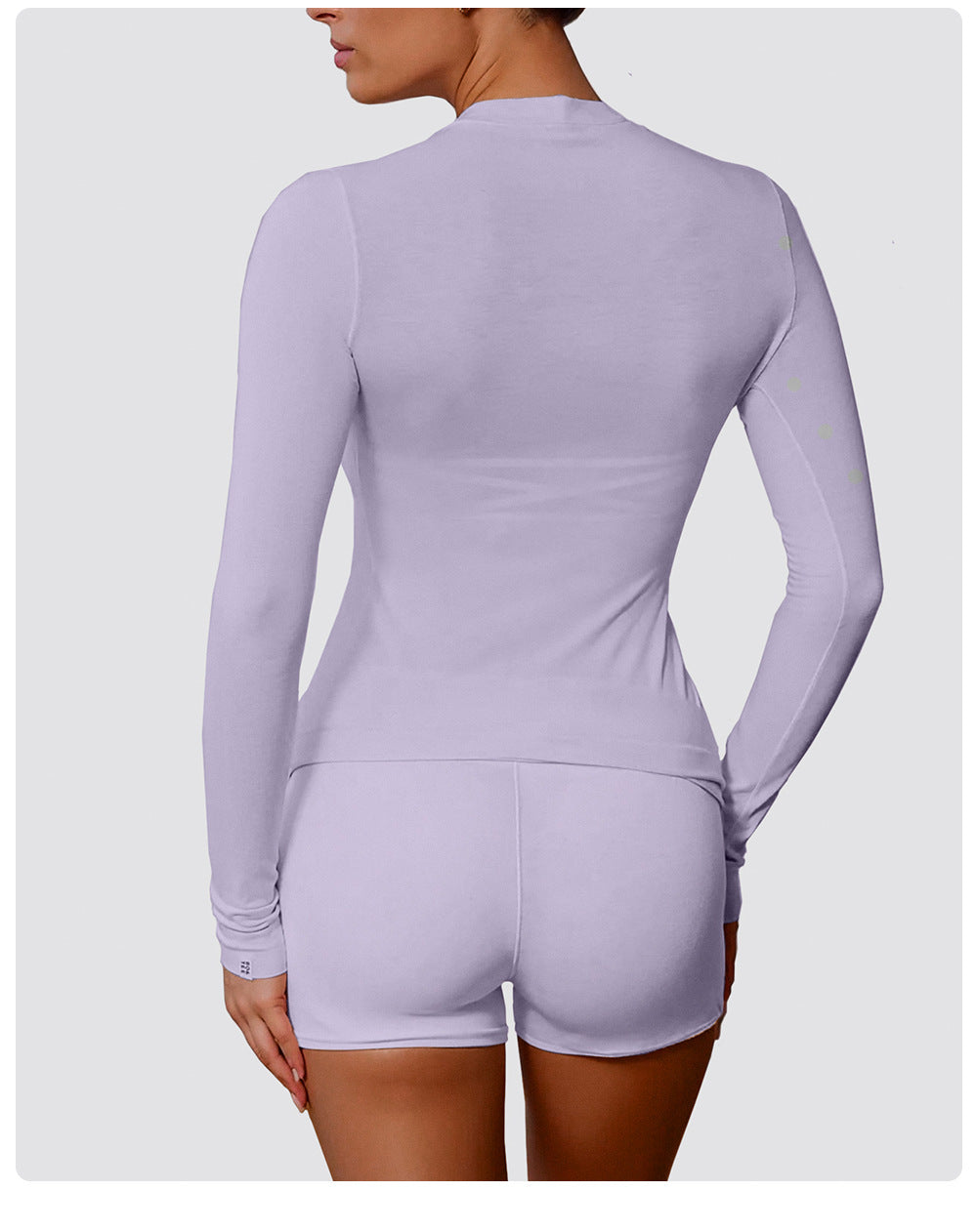 Soft feel buttoned top