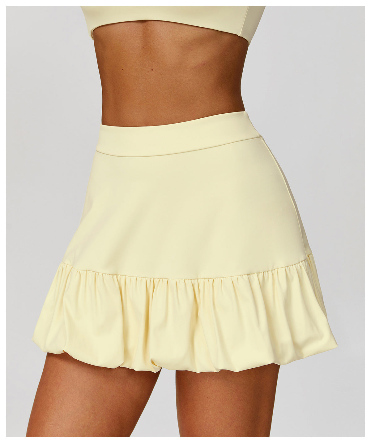 Balloon hem skort