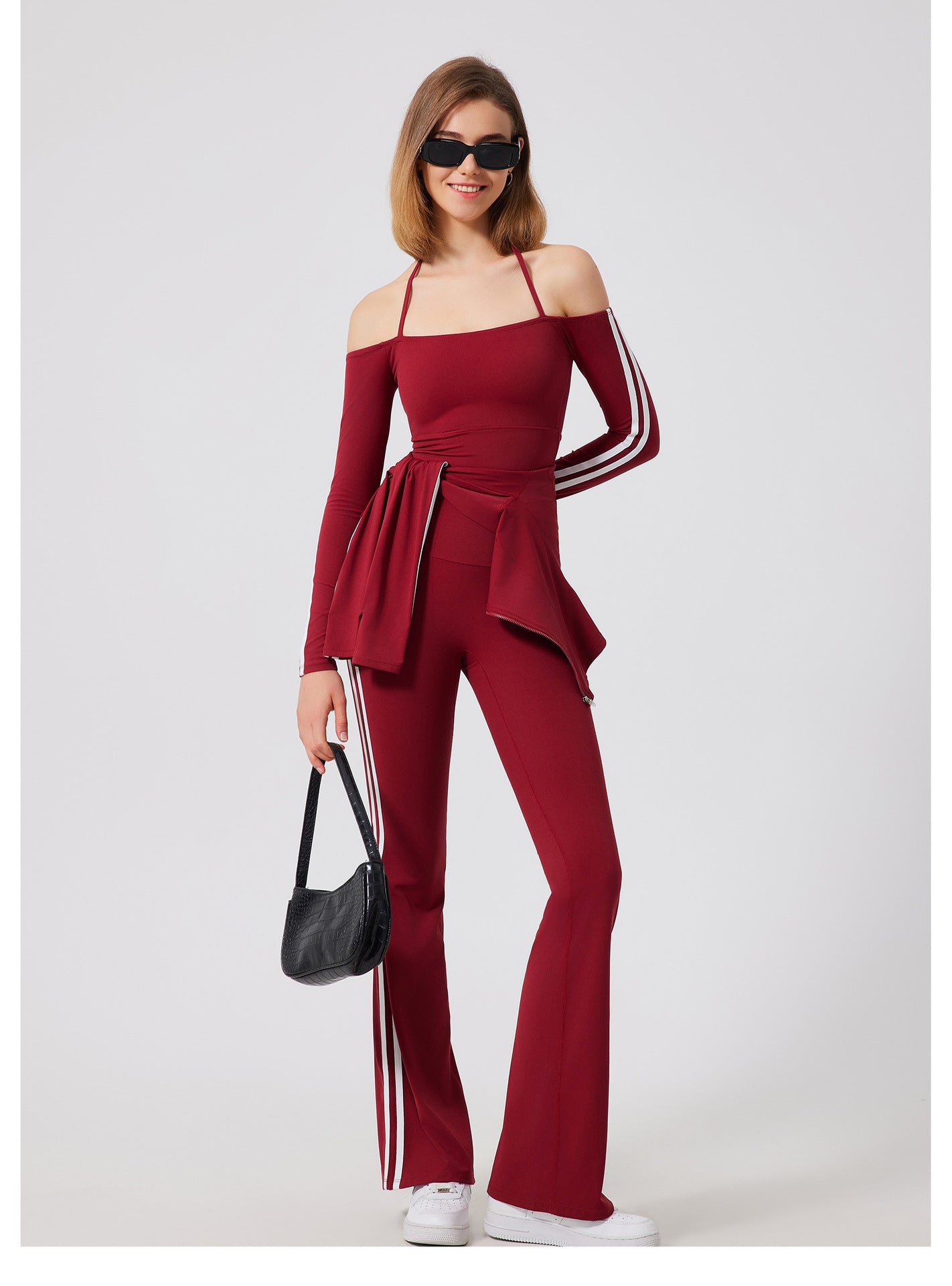 Striped sports jacket