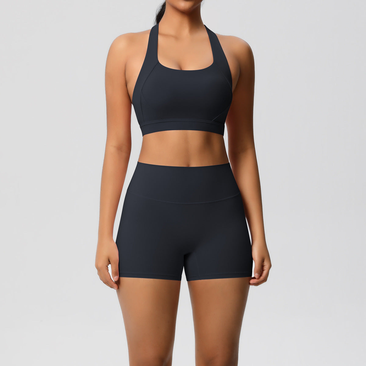 Cross back two piece set