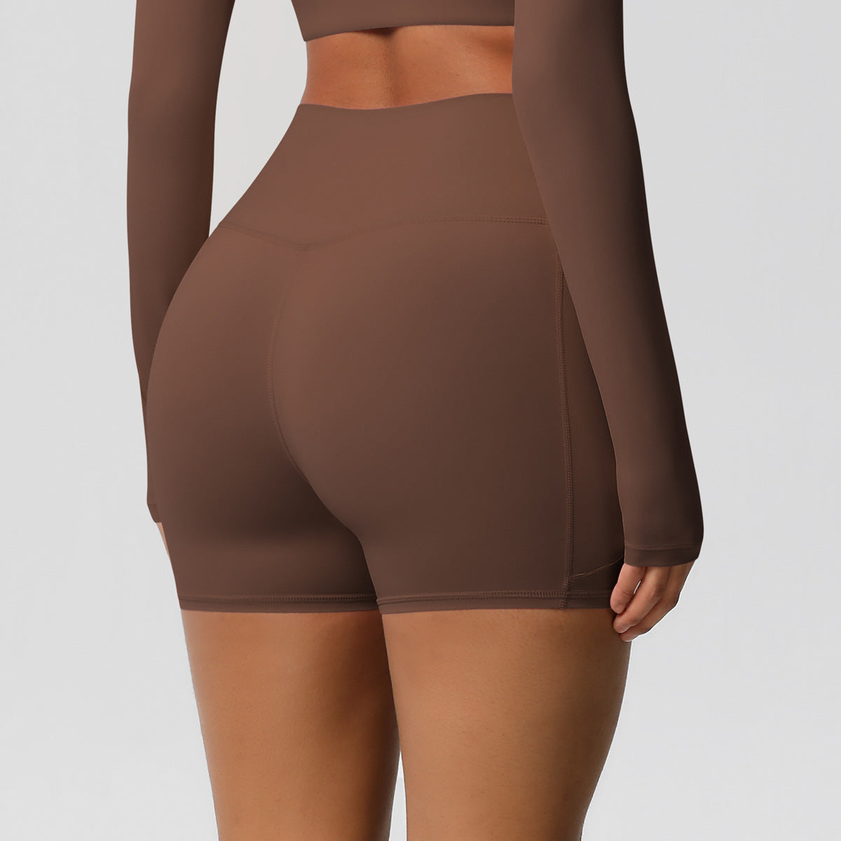 High Waist hot pants with pocket