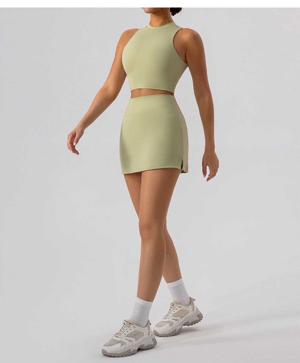 Breathable tennis skirt