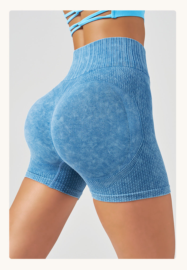 Ribbed hot pants