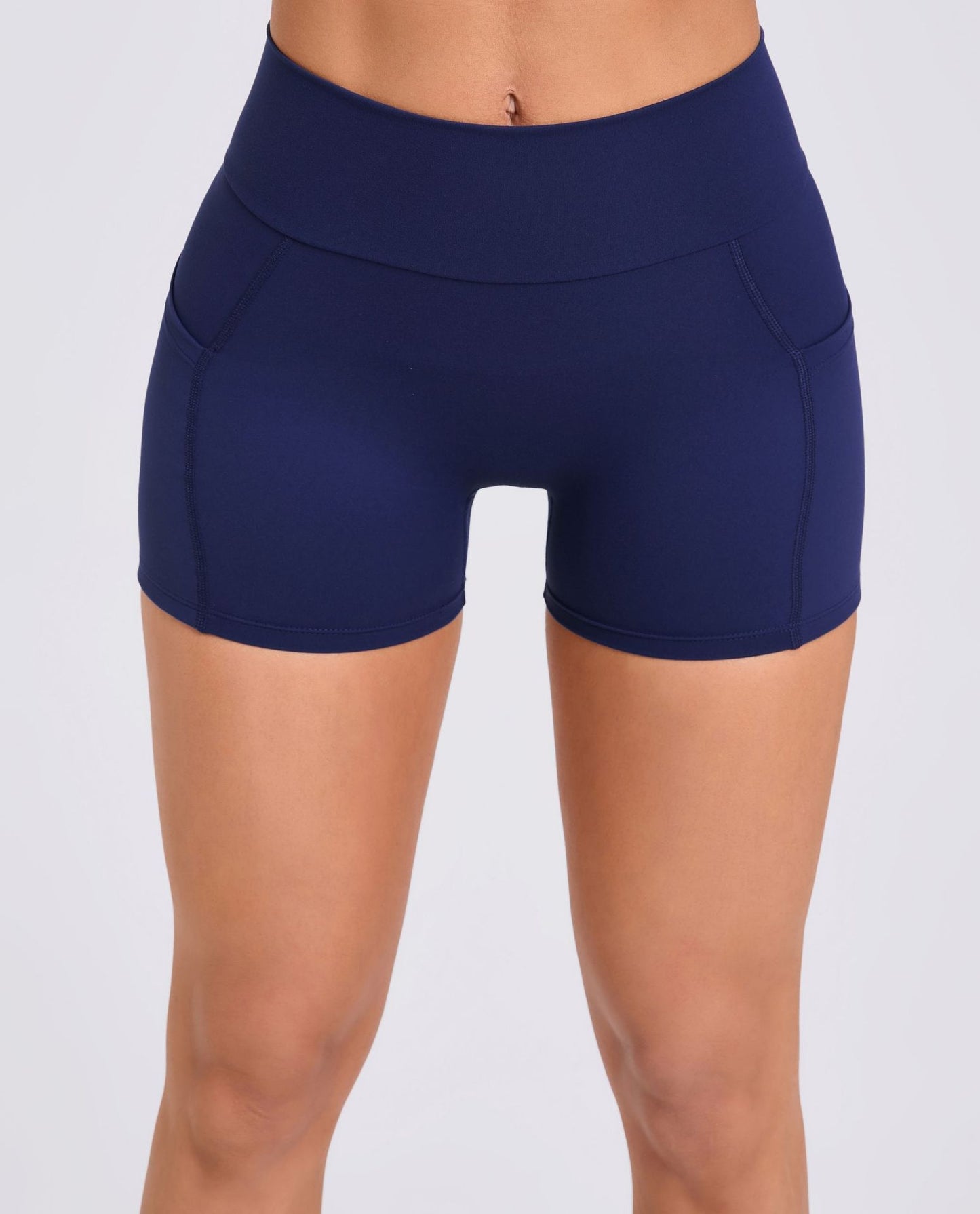 Ruched back hot pants