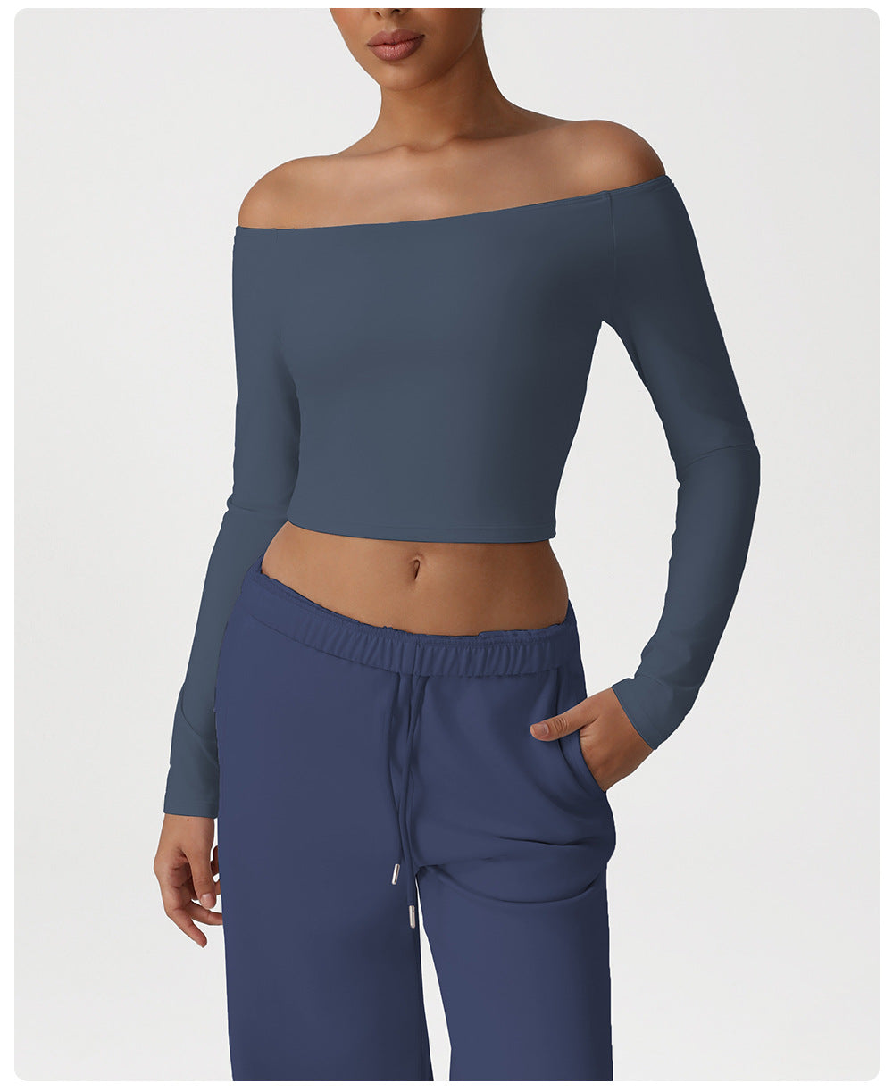 Off shoulder full sleeve top
