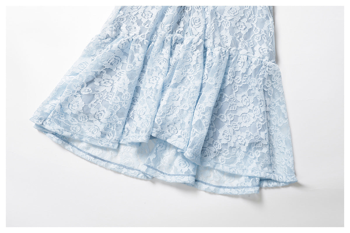 Breathable mesh tennis dress with padding