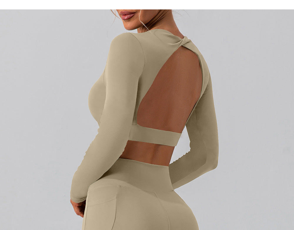 Seamless cropped top