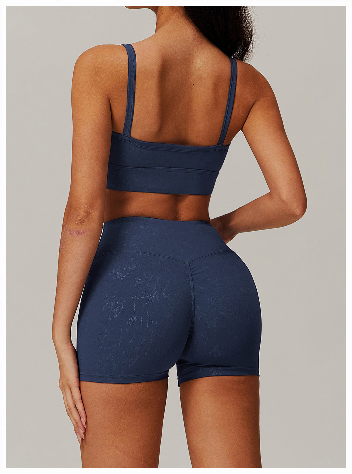 Printed sports bra