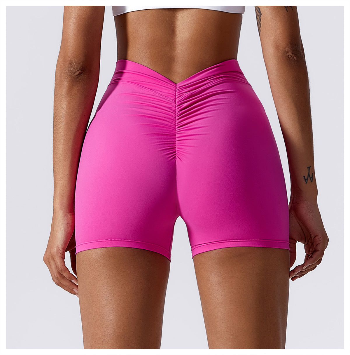 Brushed hot pants