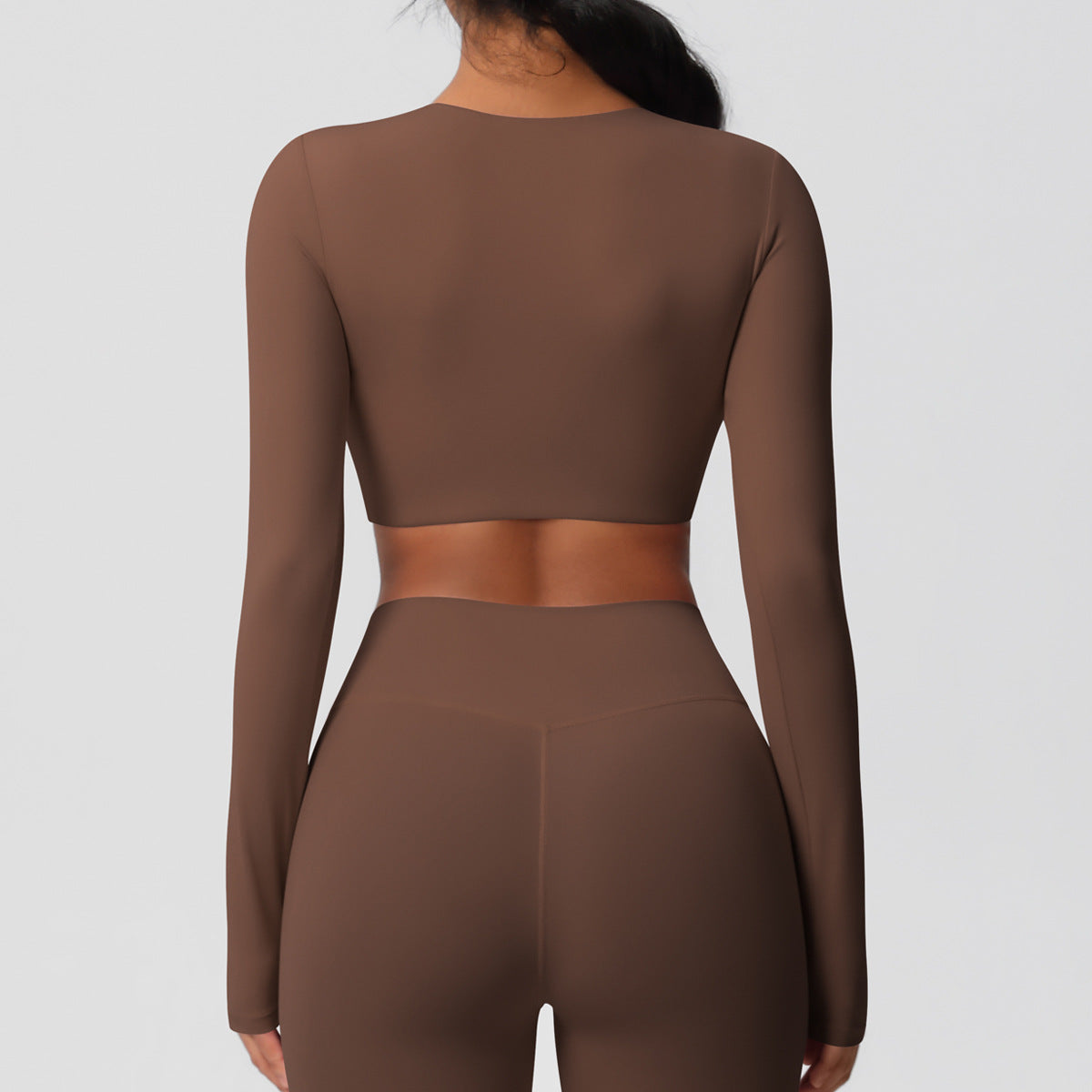 Brushed full sleeve top