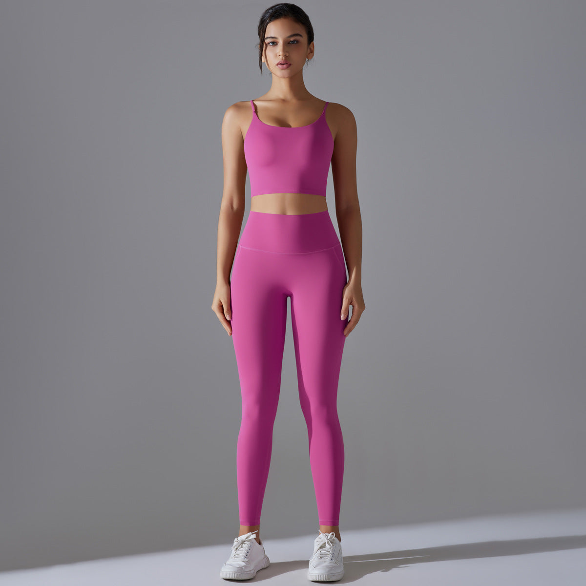 Quick dry two piece fitness set