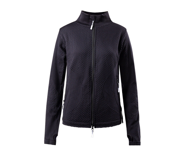 Fleece lined fitness top