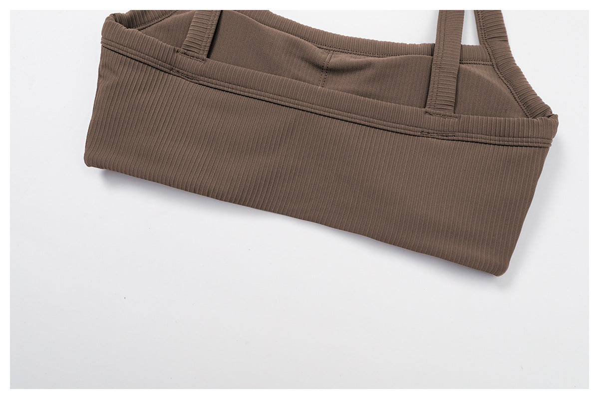 Seamless medium support bra