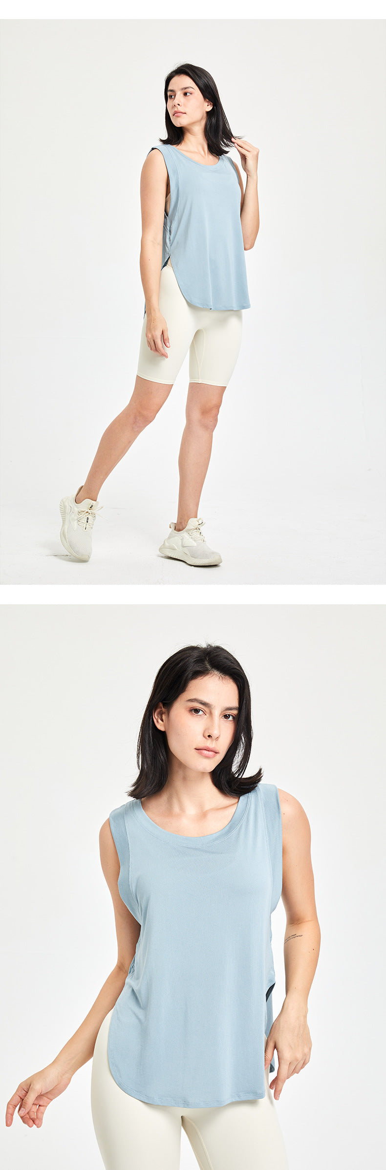 Loose fit vest