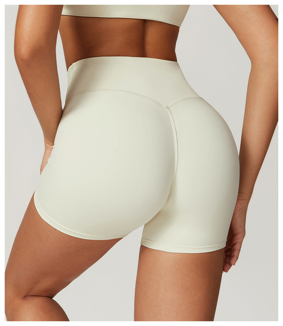 V waist hot pants
