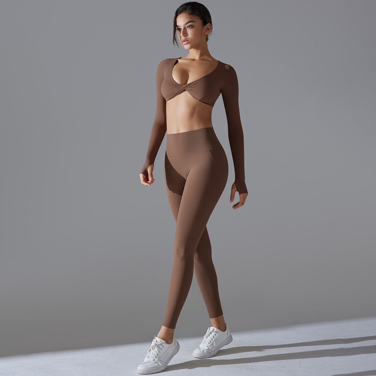 Matching two piece fitness set