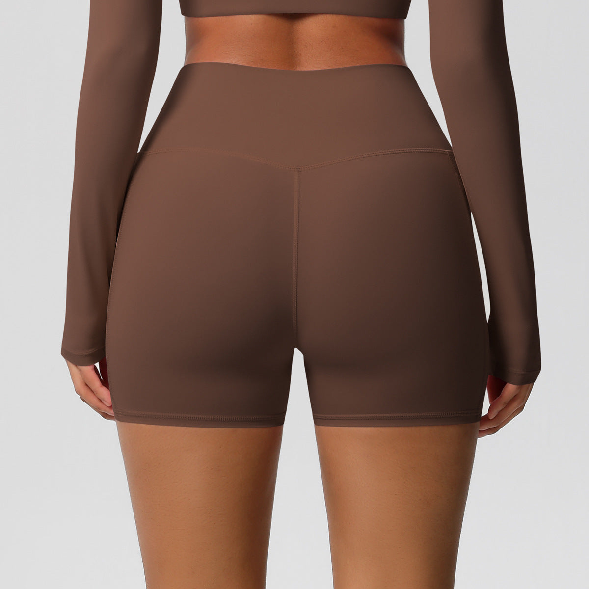 High Waist hot pants with pocket
