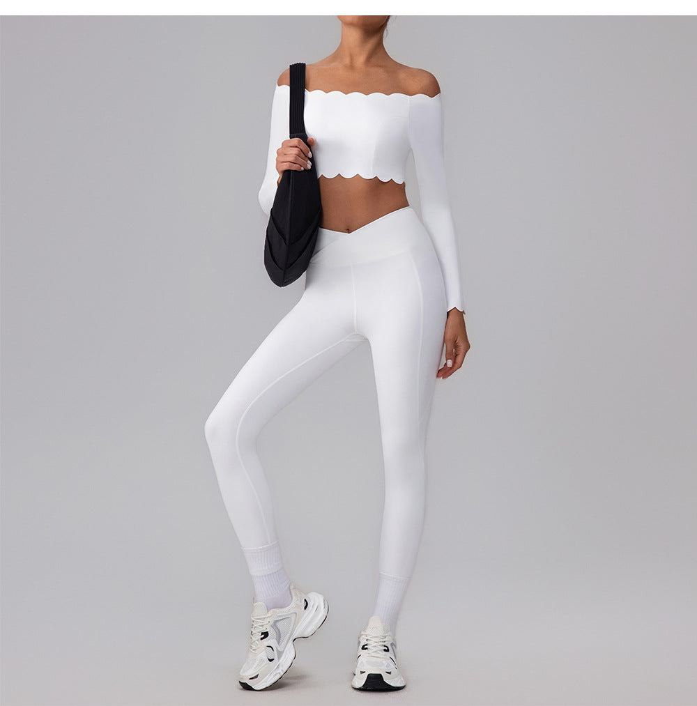 Off shoulder full sleeve top