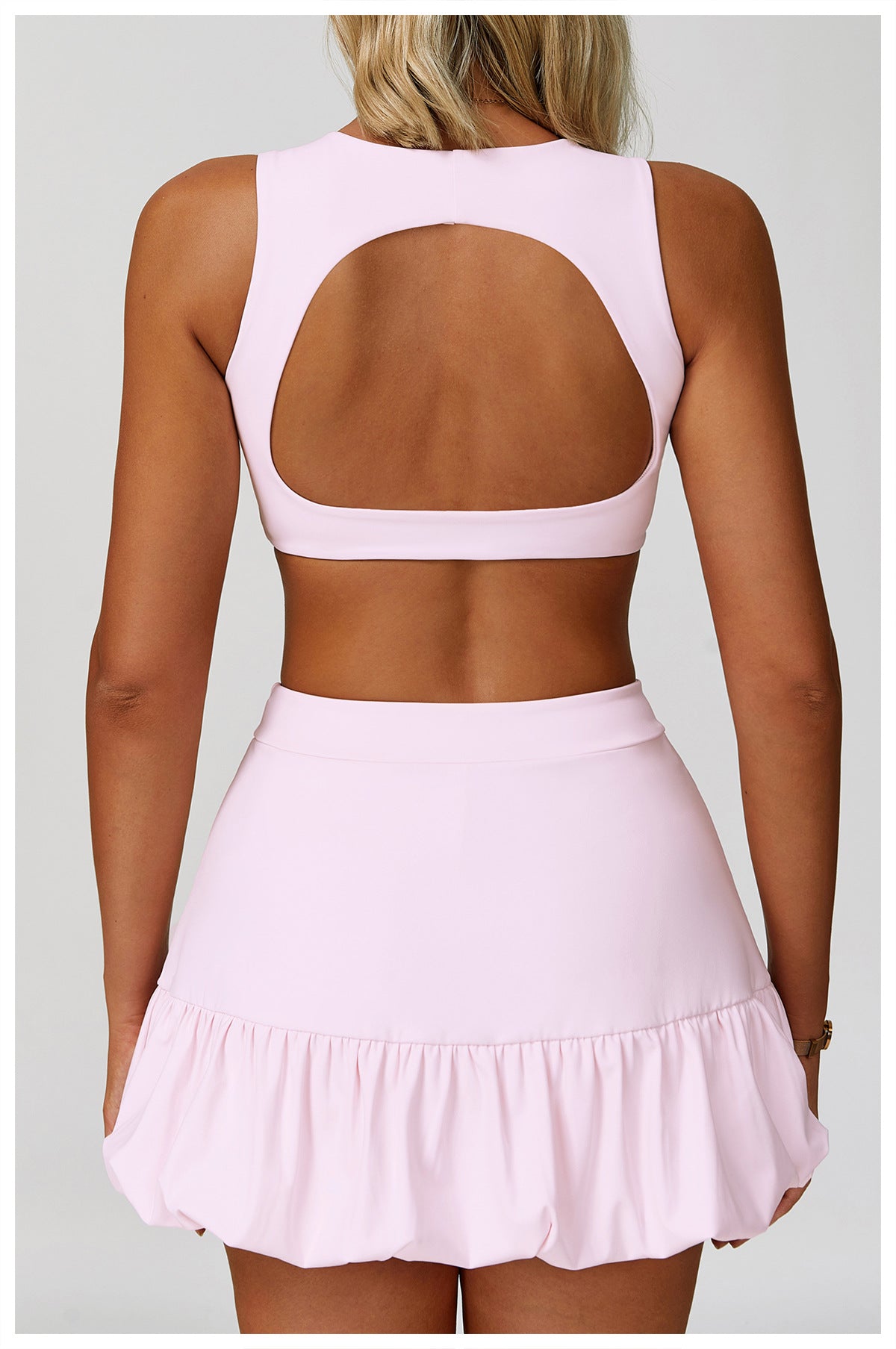 Seamless sports bra