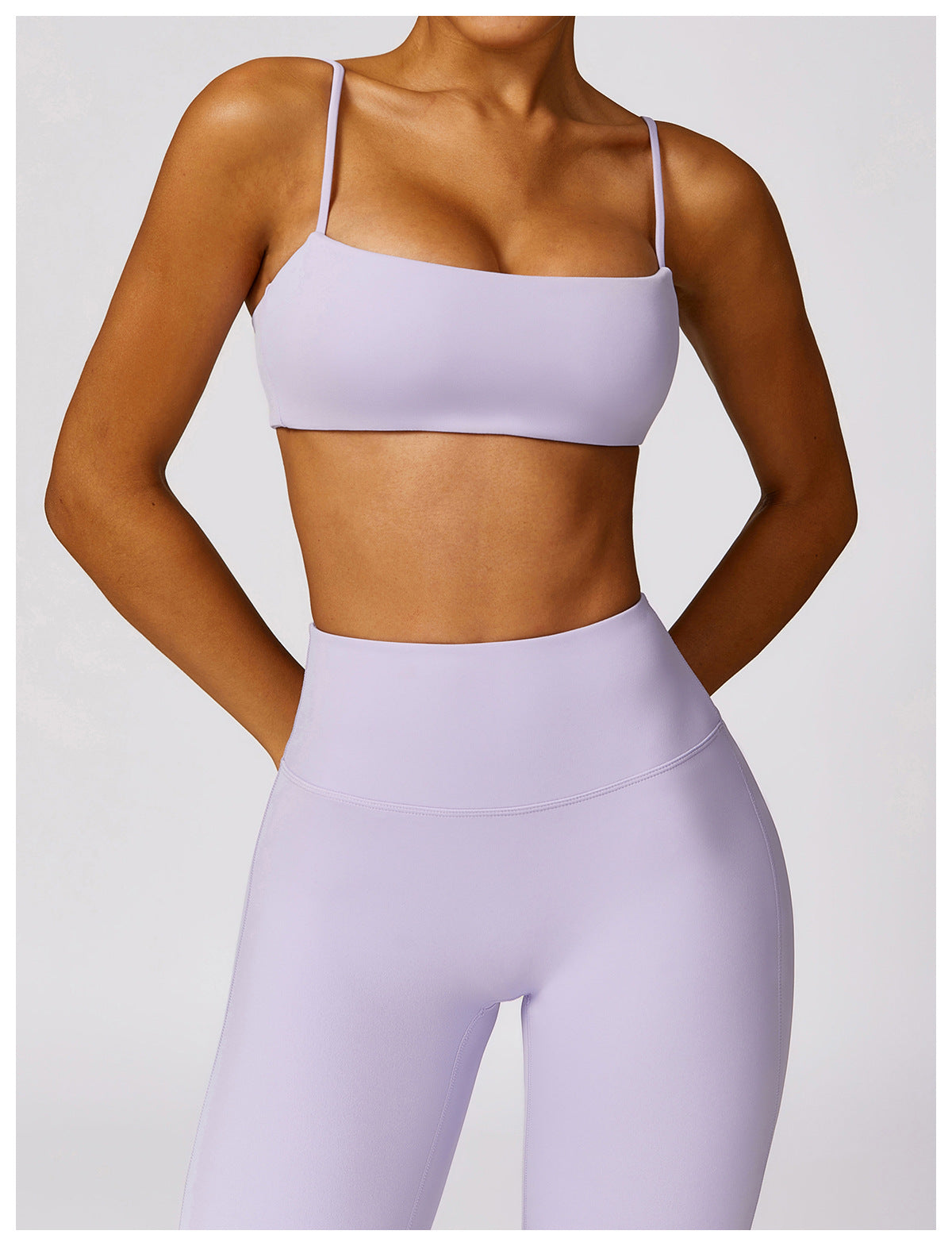 Seamless sports bra