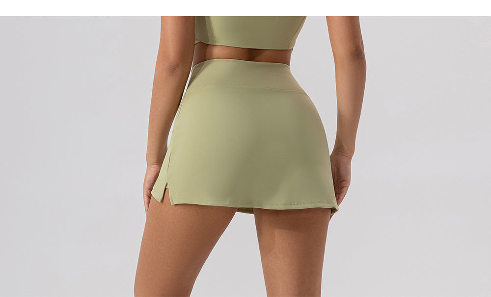 Breathable tennis skirt