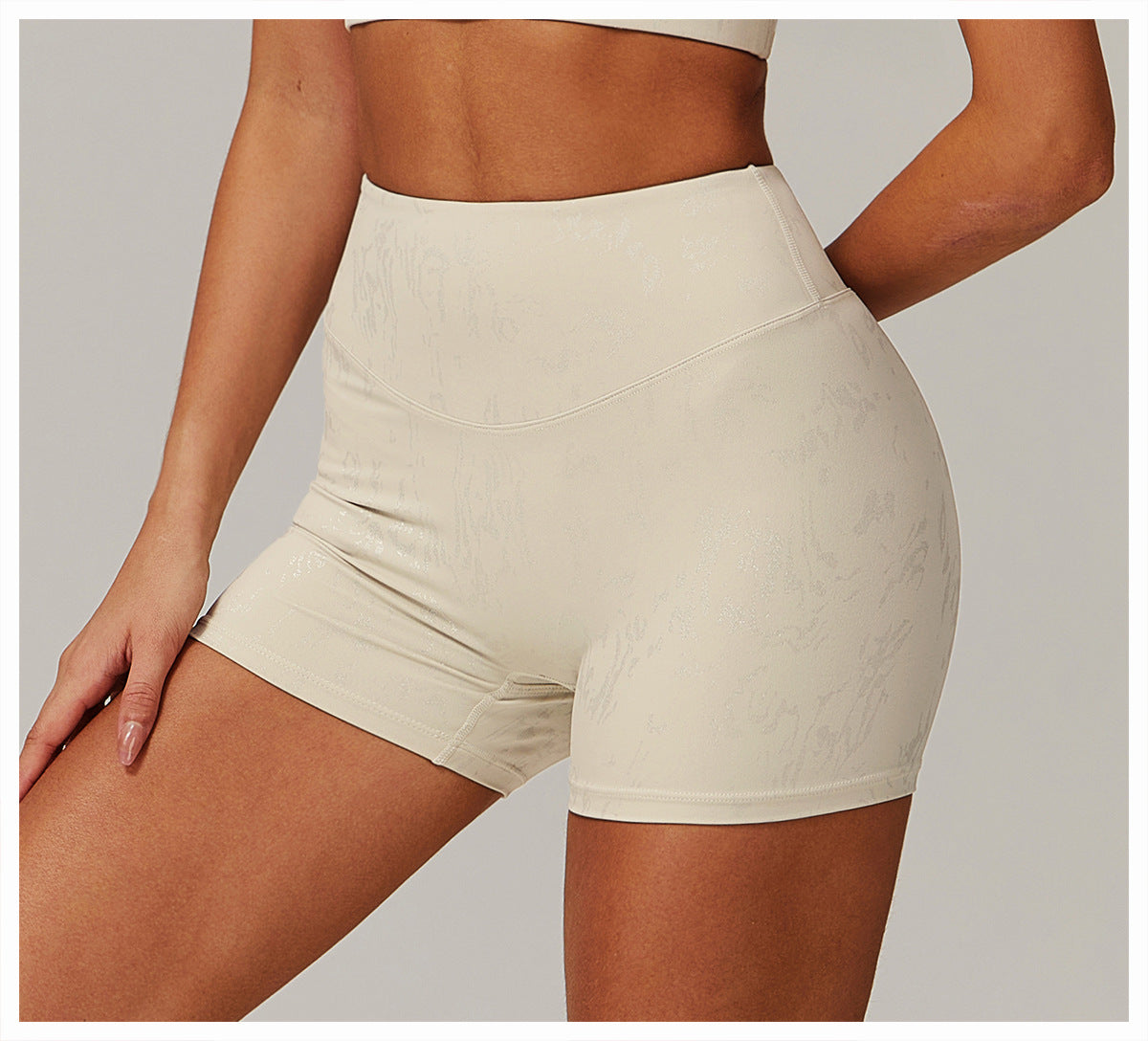 Printed sports hot pants