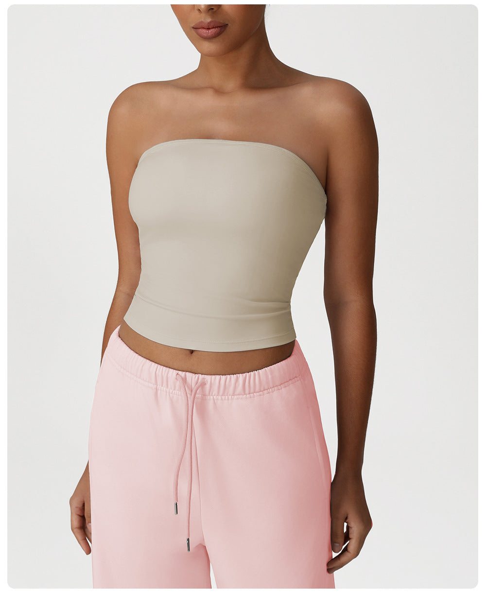 Medium support tube top