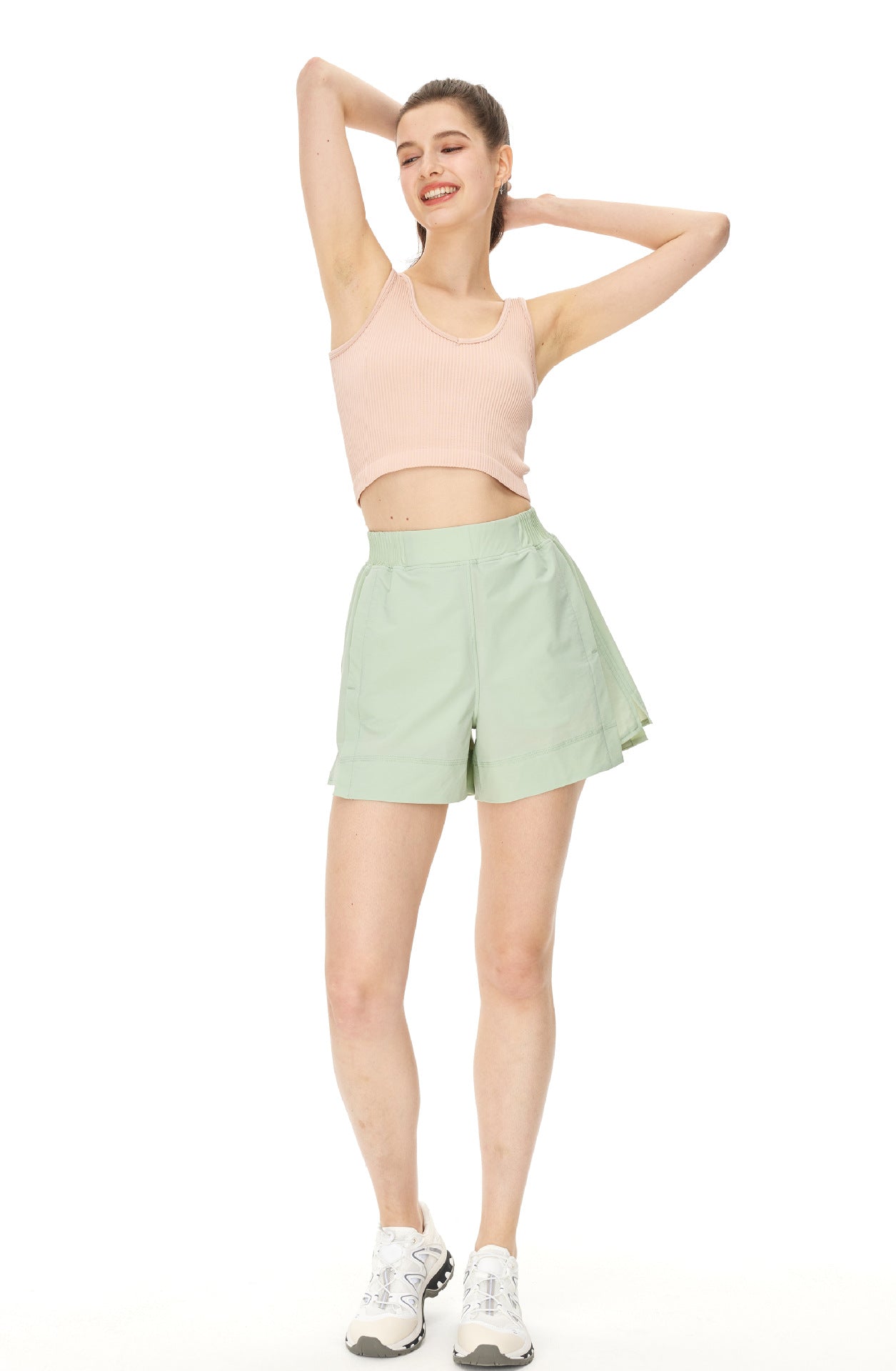 Breathable running shorts