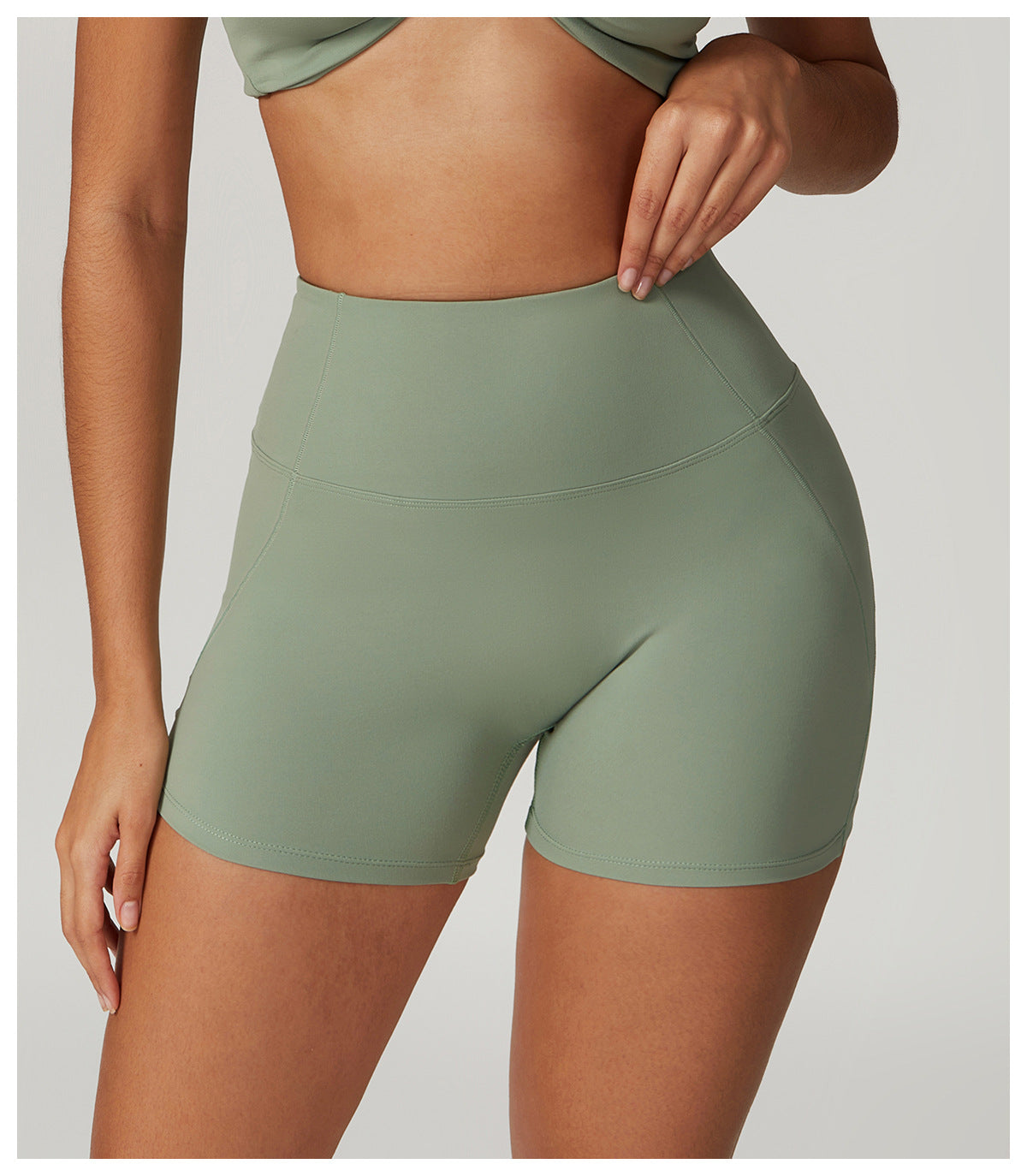 High waist hot pants