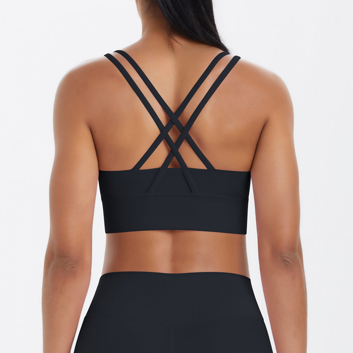 Seamless sports bra