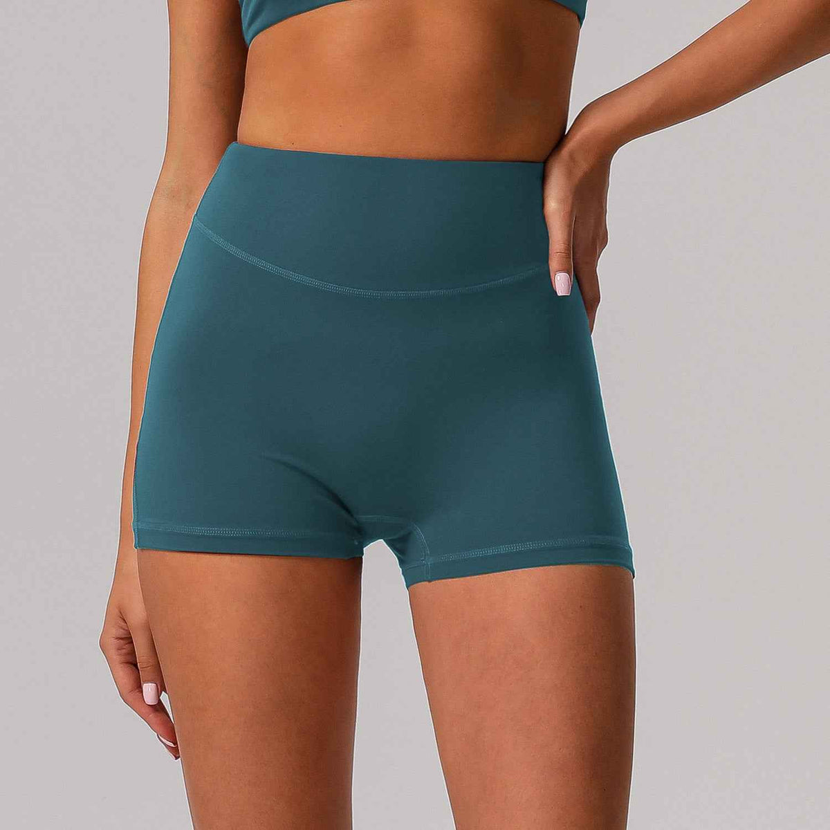 Nude Feel high waist shorts