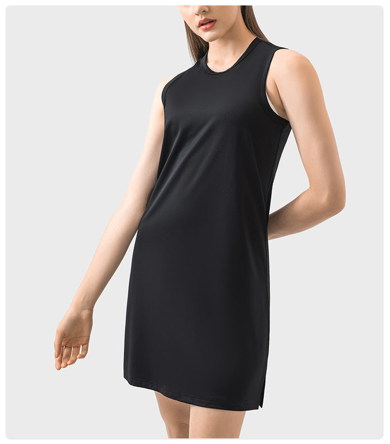 Comfy sports dress with padding
