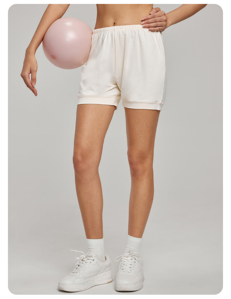 Soft feel running shorts
