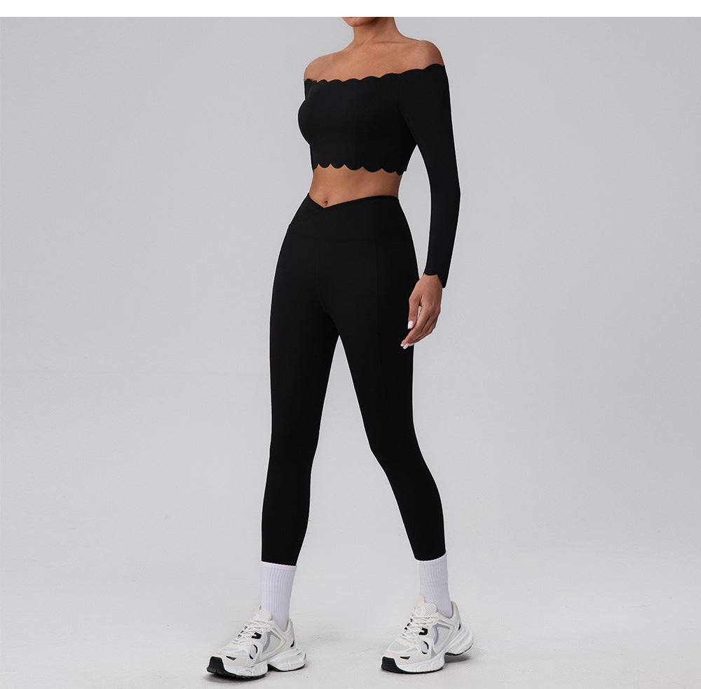 Off shoulder full sleeve top
