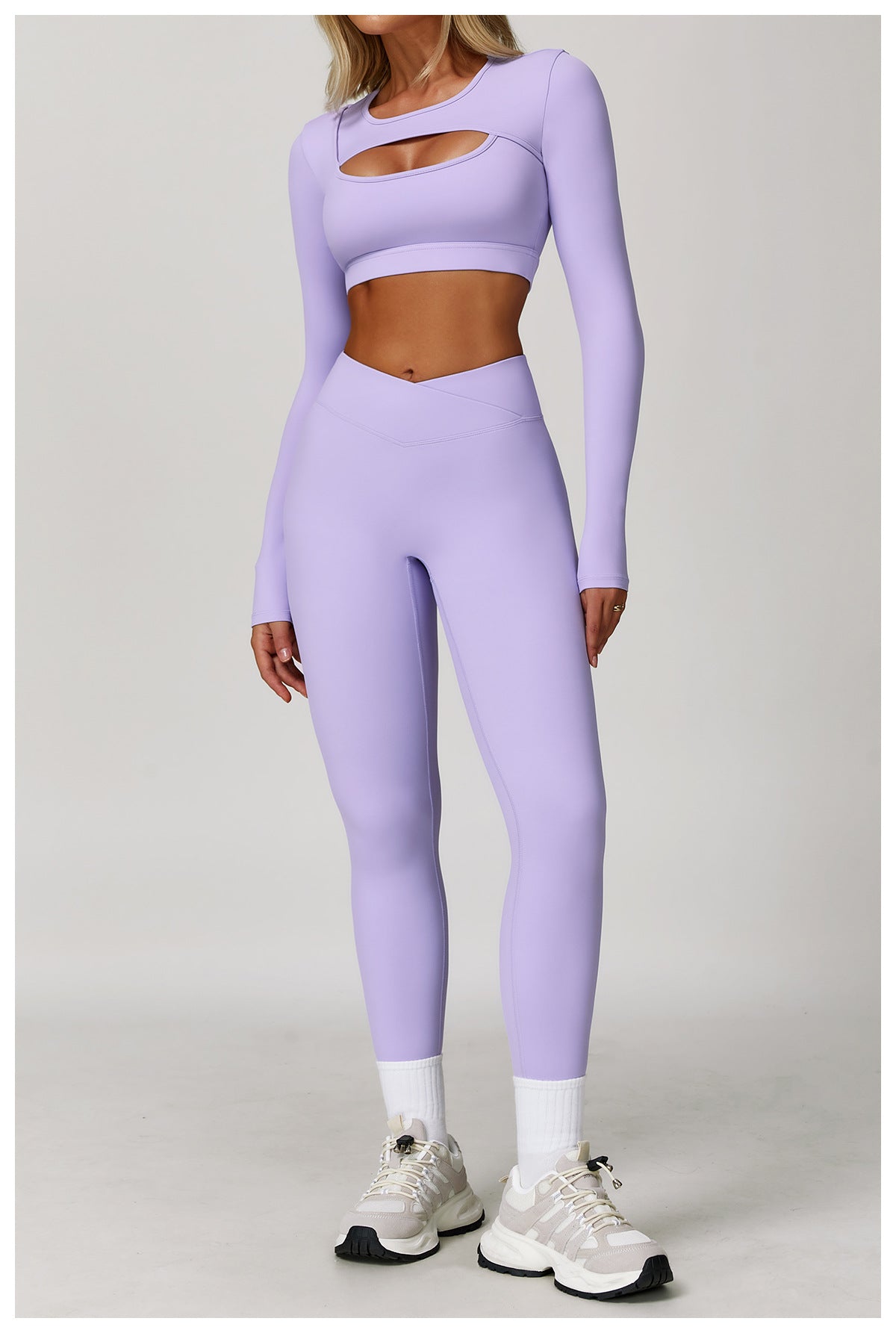V waist leggings
