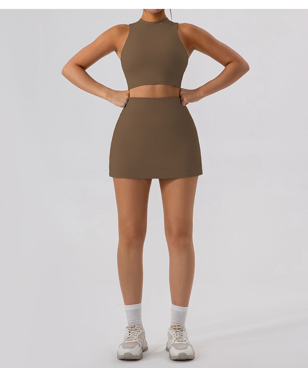 Breathable tennis skirt