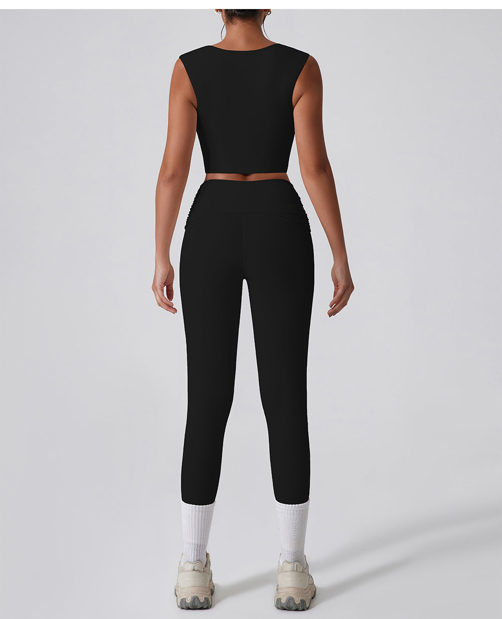 Quick dry sweet heart neck top