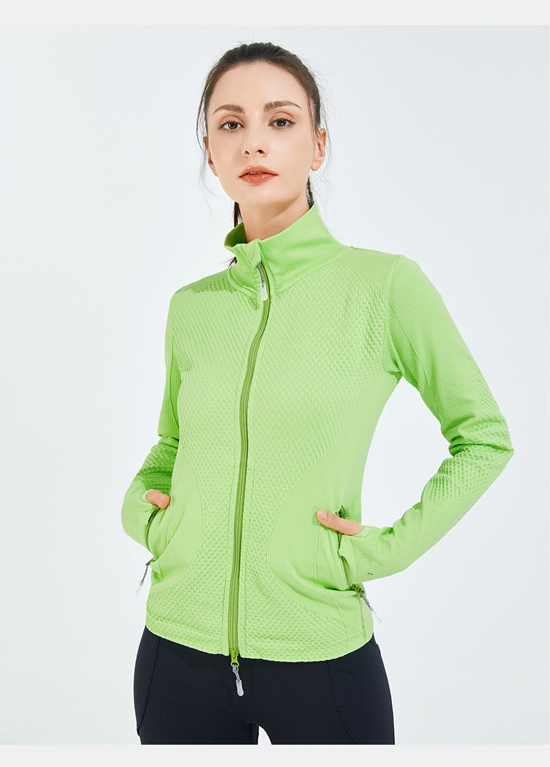 Fleece lined fitness top