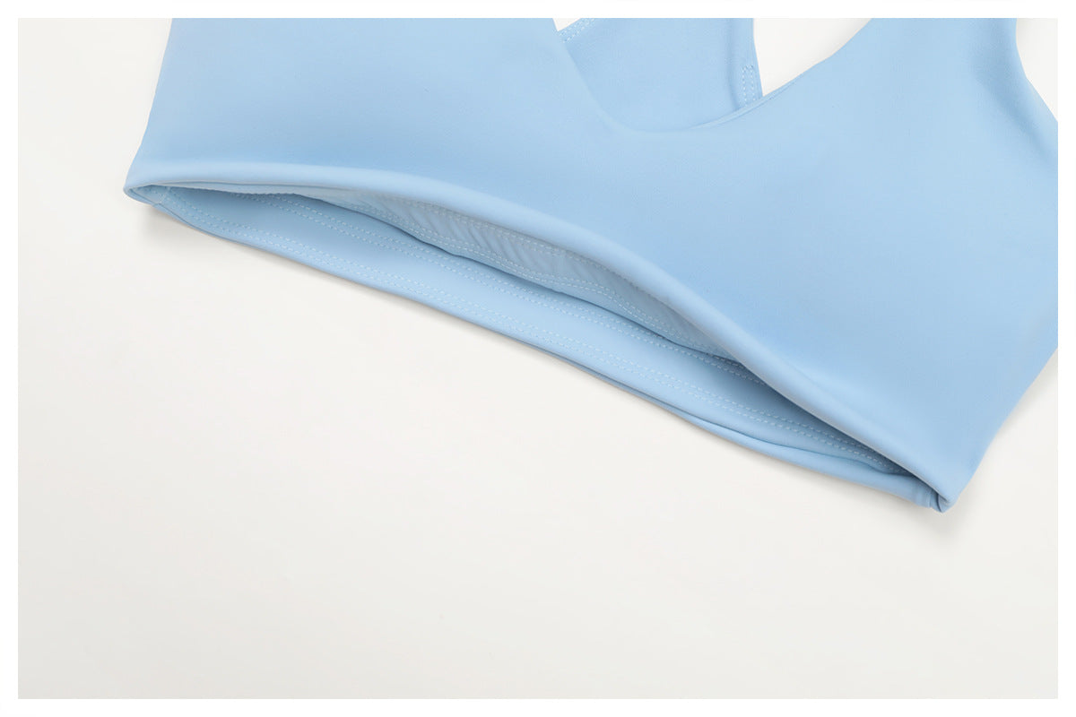 Seamless medium support bra
