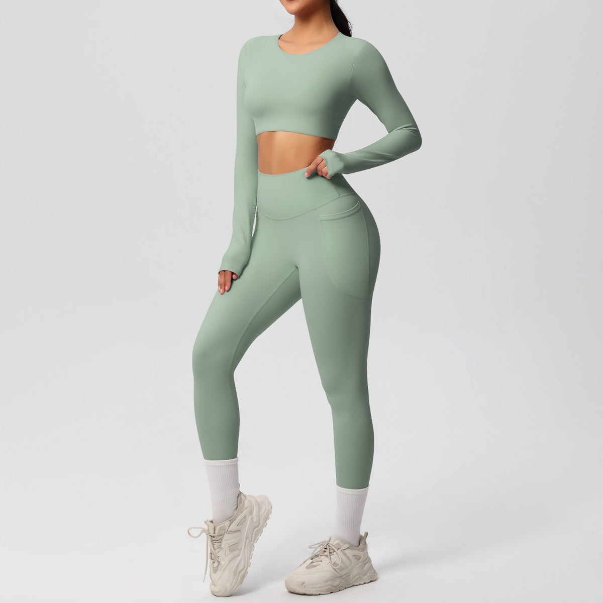 Brushed Two Piece fitness set