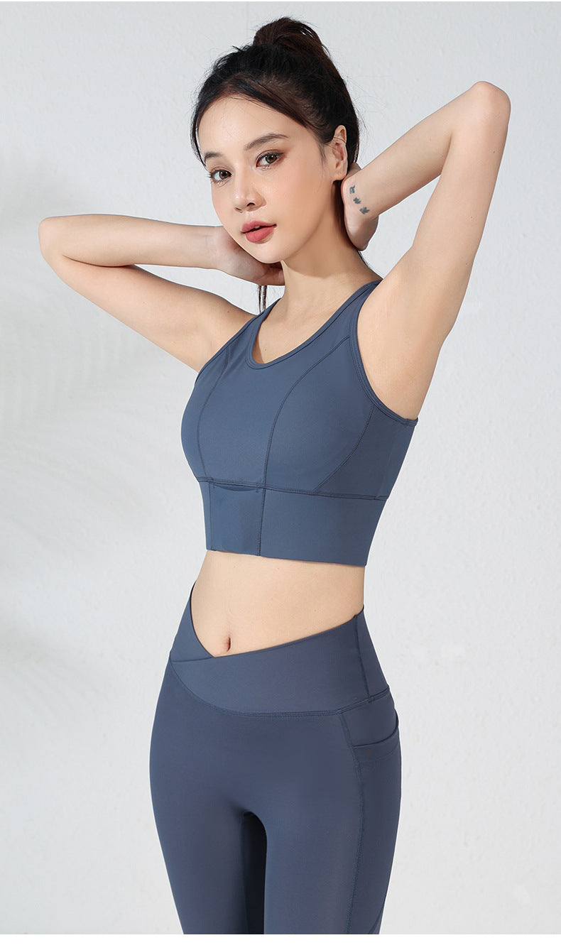 High support sports bra