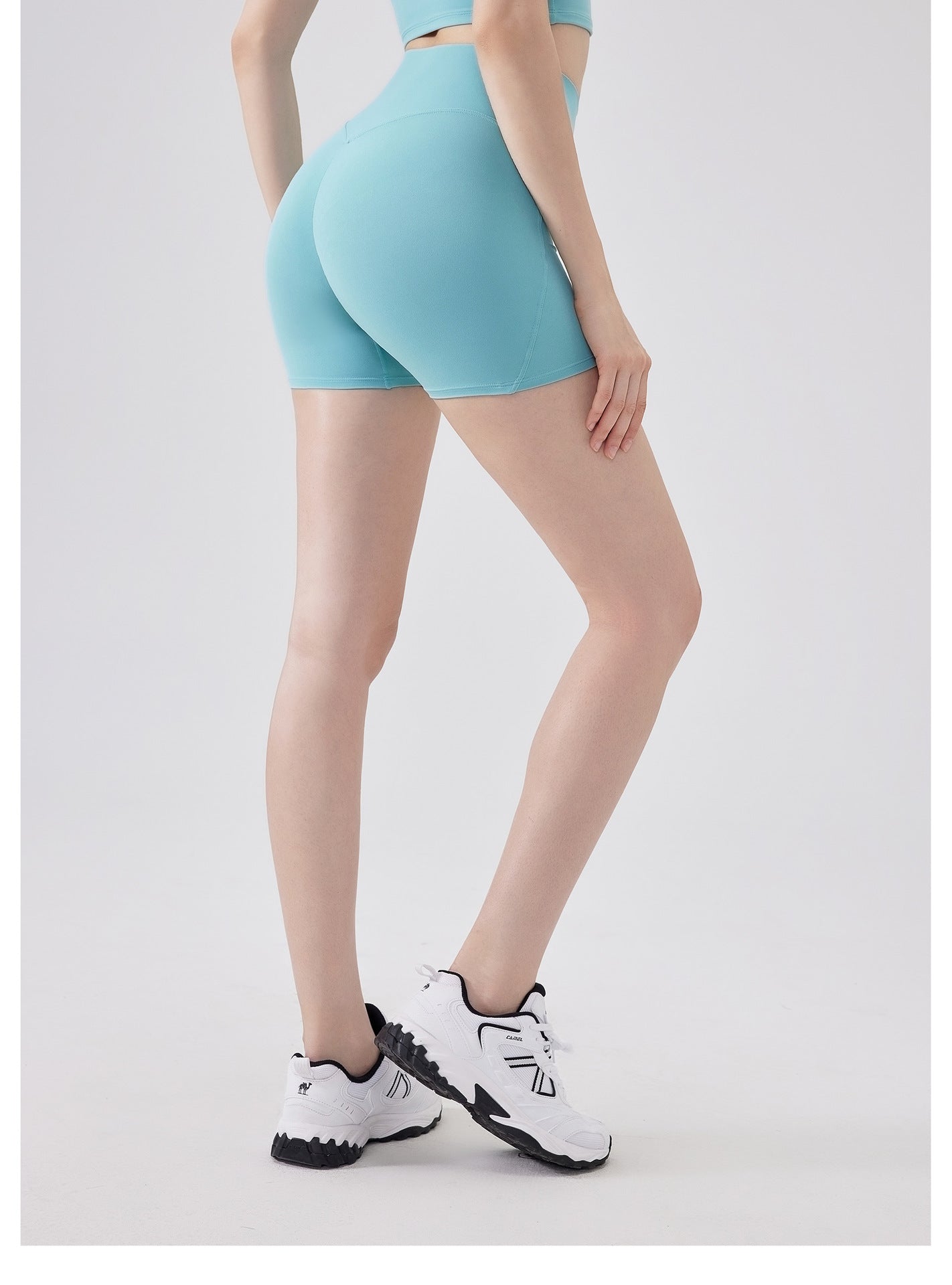 High rise hot pants