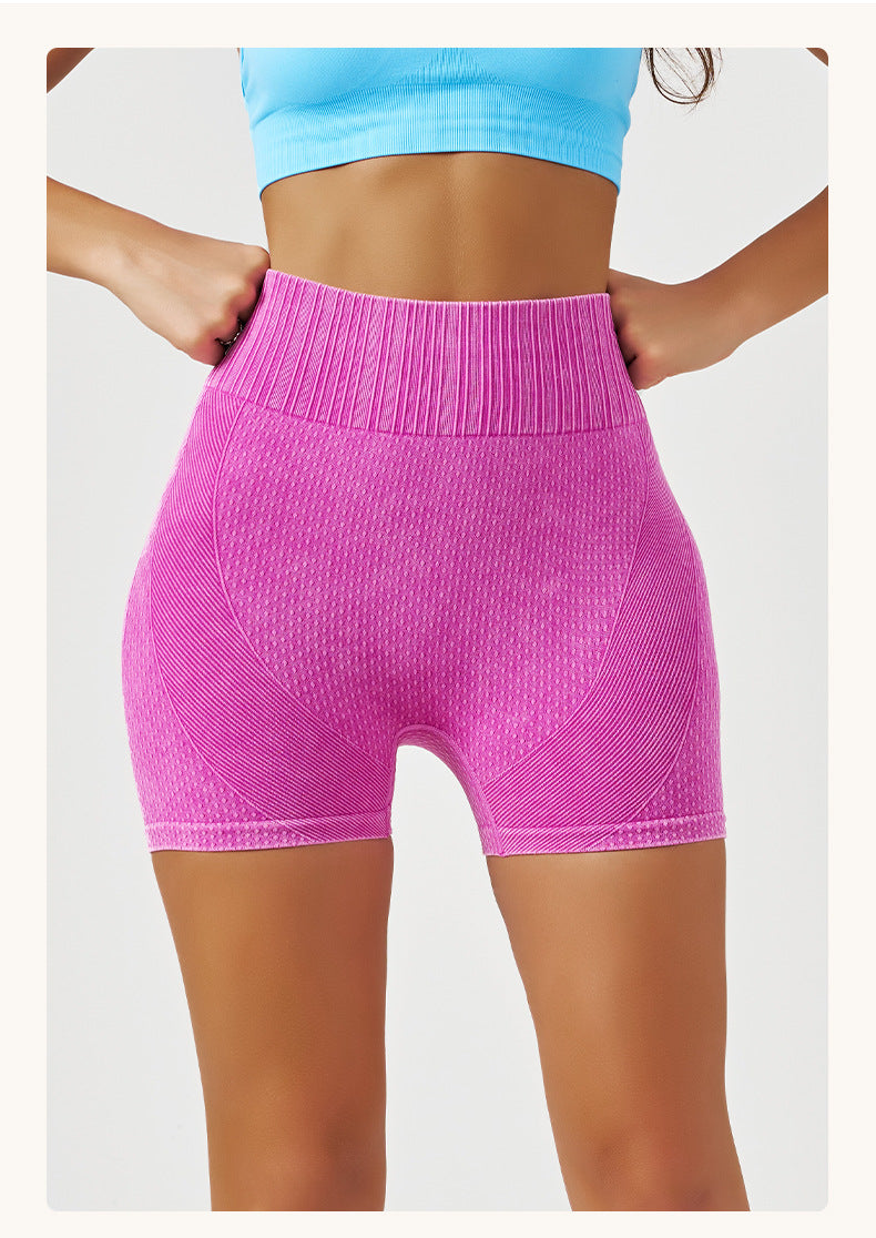 Ribbed hot pants
